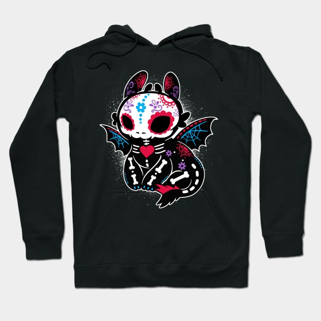 Calavera fury Hoodie by NemiMakeit